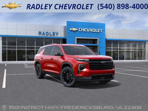 Radiant Red 2026 Chevrolet Traverse LT