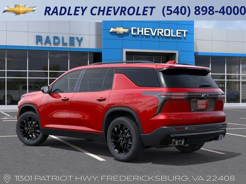 Radiant Red 2026 Chevrolet Traverse LT