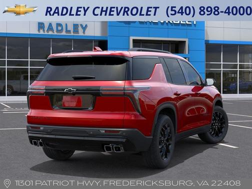 Radiant Red 2026 Chevrolet Traverse LT