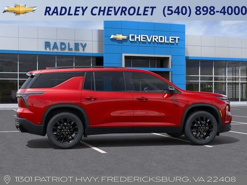 Radiant Red 2026 Chevrolet Traverse LT