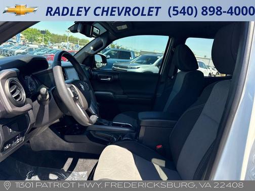 White 2023 Toyota Tacoma TRD Sport