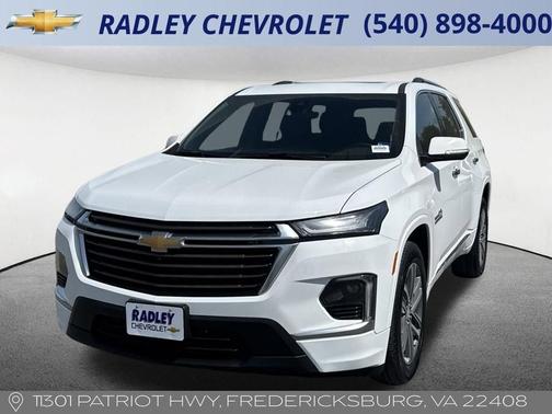 Summit White 2024 Chevrolet Traverse Limited High Country