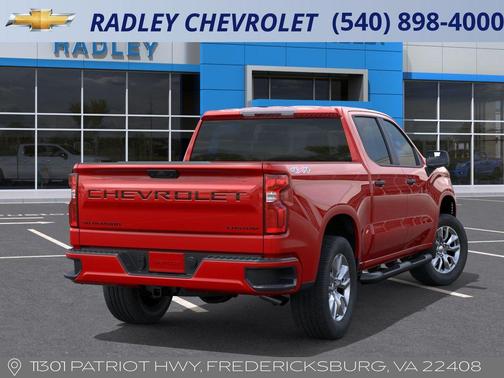 Red 2026 Chevrolet Silverado 1500 Custom