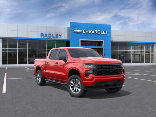 Red 2026 Chevrolet Silverado 1500 Custom