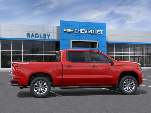 Red 2026 Chevrolet Silverado 1500 Custom