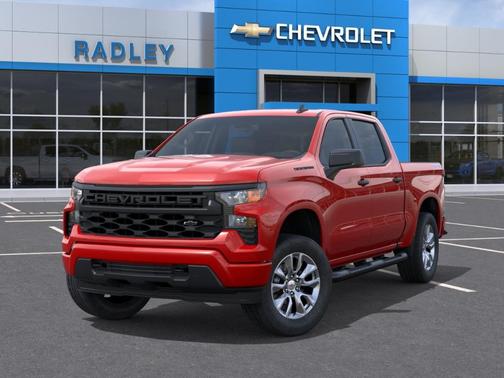 Red 2026 Chevrolet Silverado 1500 Custom