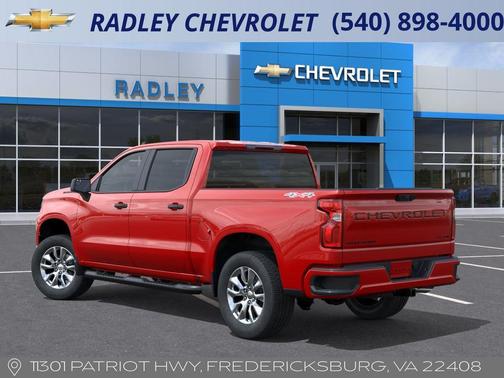 Red 2026 Chevrolet Silverado 1500 Custom