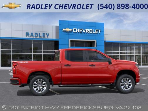 Red 2026 Chevrolet Silverado 1500 Custom