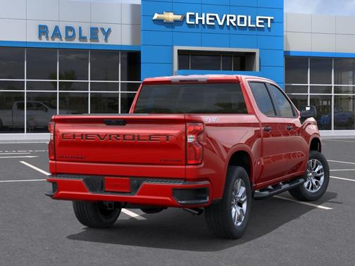 Red 2026 Chevrolet Silverado 1500 Custom