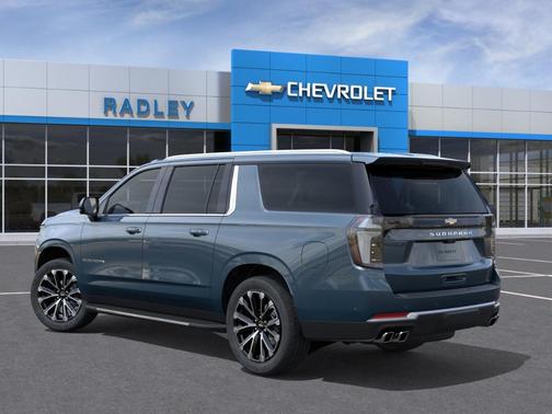 Lakeshore Blue Metallic 2026 Chevrolet Suburban High Country
