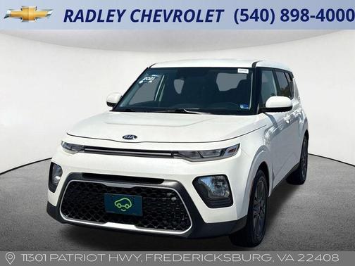 White 2021 Kia Soul S
