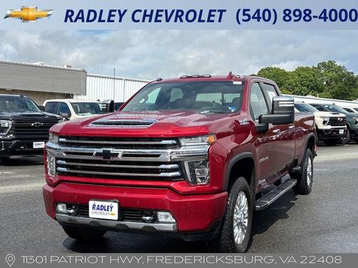 Cajun Red Tintcoat 2020 Chevrolet Silverado 3500 High Country
