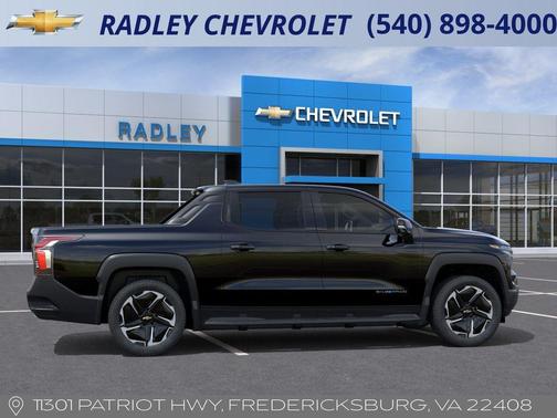 Black 2026 Chevrolet Silverado EV LT