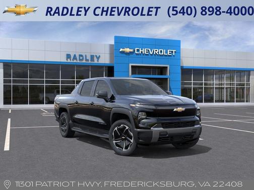 Black 2026 Chevrolet Silverado EV LT