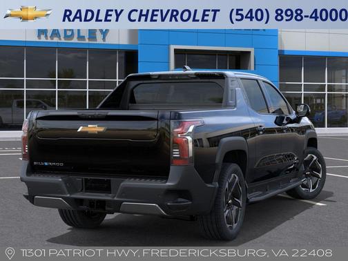 Black 2026 Chevrolet Silverado EV LT