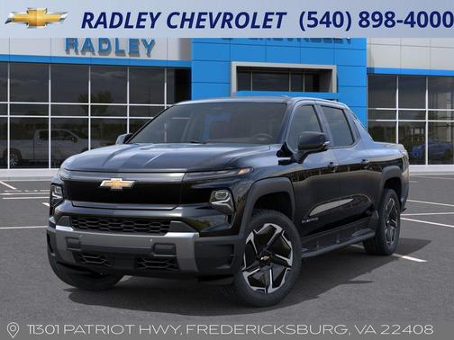 Black 2026 Chevrolet Silverado EV LT