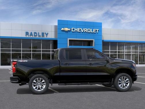 Black 2026 Chevrolet Silverado 1500 Custom