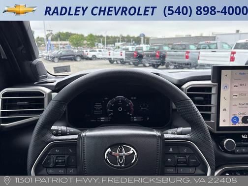 Silver 2025 Toyota Tundra Limited