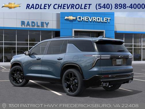 Lakeshore Blue Metallic 2026 Chevrolet Traverse RS