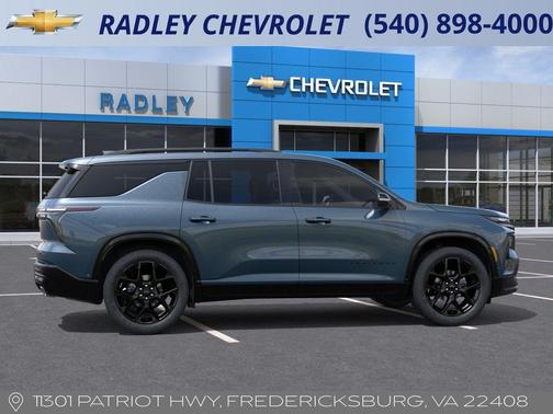Lakeshore Blue Metallic 2026 Chevrolet Traverse RS