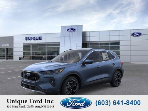 vapor blue metallic 2026 Ford Escape Platinum SUV