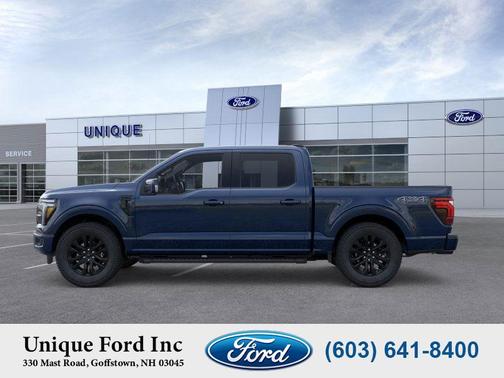 Antimatter Blue Metallic 2026 Ford F-150 Lariat