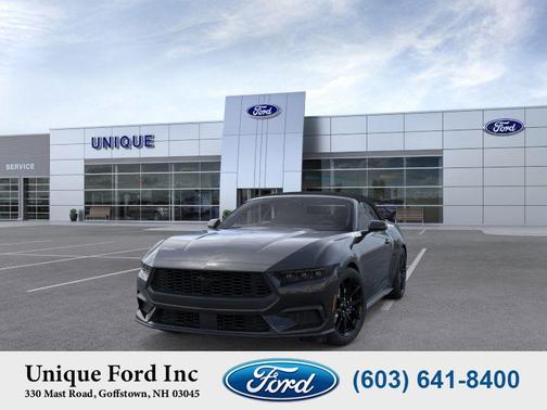 Shadow Black 2026 Ford Mustang EcoBoost Premium