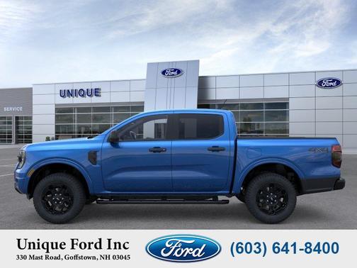 Velocity Blue Metallic 2026 Ford Ranger XLT