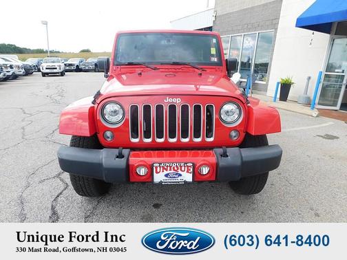 Firecracker Red Clearcoat 2017 Jeep Wrangler Unlimited Sahara