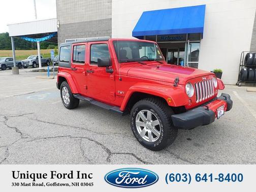 Firecracker Red Clearcoat 2017 Jeep Wrangler Unlimited Sahara