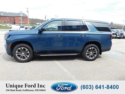 Lakeshore Blue Metallic 2025 Chevrolet Tahoe LS