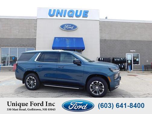 Lakeshore Blue Metallic 2025 Chevrolet Tahoe LS