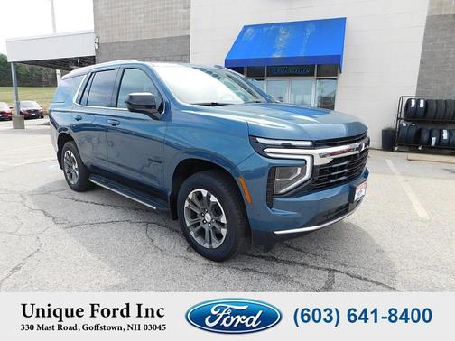 Lakeshore Blue Metallic 2025 Chevrolet Tahoe LS