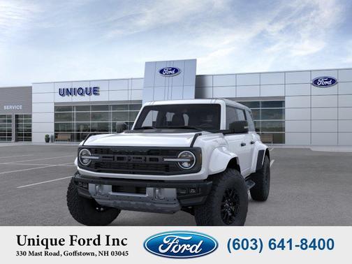Oxford White 2026 Ford Bronco Raptor