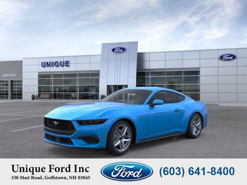 Grabber Blue Metallic 2026 Ford Mustang EcoBoost Premium Coupe