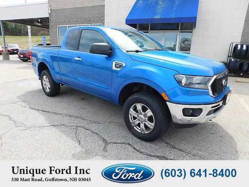 Velocity Blue Metallic 2021 Ford Ranger XLT