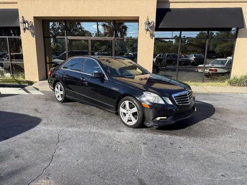 Black 2011 Mercedes-Benz E-Class E 350 Luxury 4dr Sedan