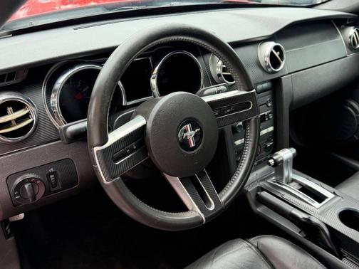 Red 2007 Ford Mustang Premium