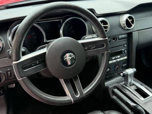 Red 2007 Ford Mustang Premium