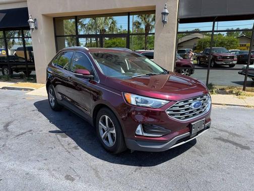 Burgundy Velvet Metallic Tinted Clearcoat 2020 Ford Edge SEL