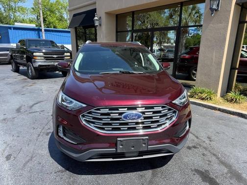 Burgundy Velvet Metallic Tinted Clearcoat 2020 Ford Edge SEL