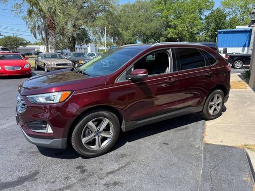 Burgundy Velvet Metallic Tinted Clearcoat 2020 Ford Edge SEL