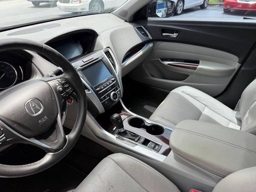 Fathom Blue Pearl 2015 Acura TLX Tech