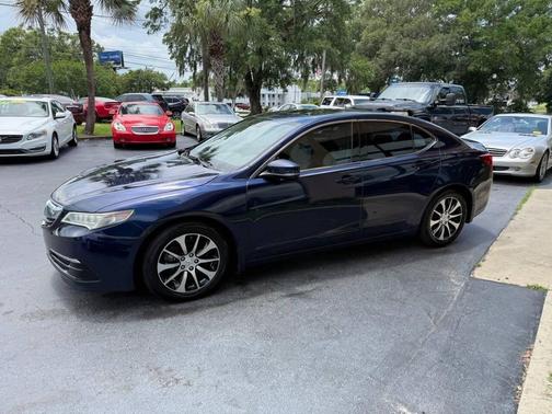 Fathom Blue Pearl 2015 Acura TLX Tech