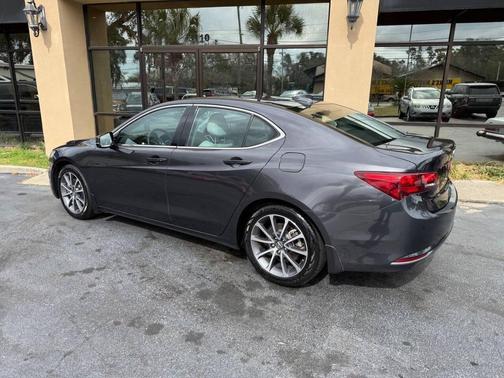 Fathom Blue Pearl 2015 Acura TLX Tech