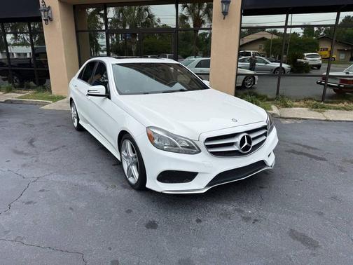 Diamond White Metallic 2014 Mercedes-Benz E-Class E 350 Luxury 4dr Sedan