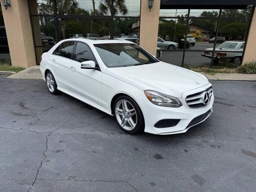 Diamond White Metallic 2014 Mercedes-Benz E-Class E 350 Luxury 4dr Sedan