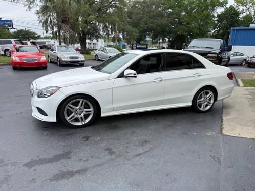 Diamond White Metallic 2014 Mercedes-Benz E-Class E 350 Luxury 4dr Sedan