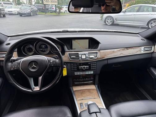 Diamond White Metallic 2014 Mercedes-Benz E-Class E 350 Luxury 4dr Sedan