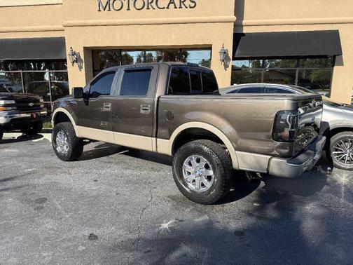 Forest Green Clearcoat Metallic/Pueblo Gold Clearcoat Metallic 2007 Ford F-150 Lariat SuperCrew